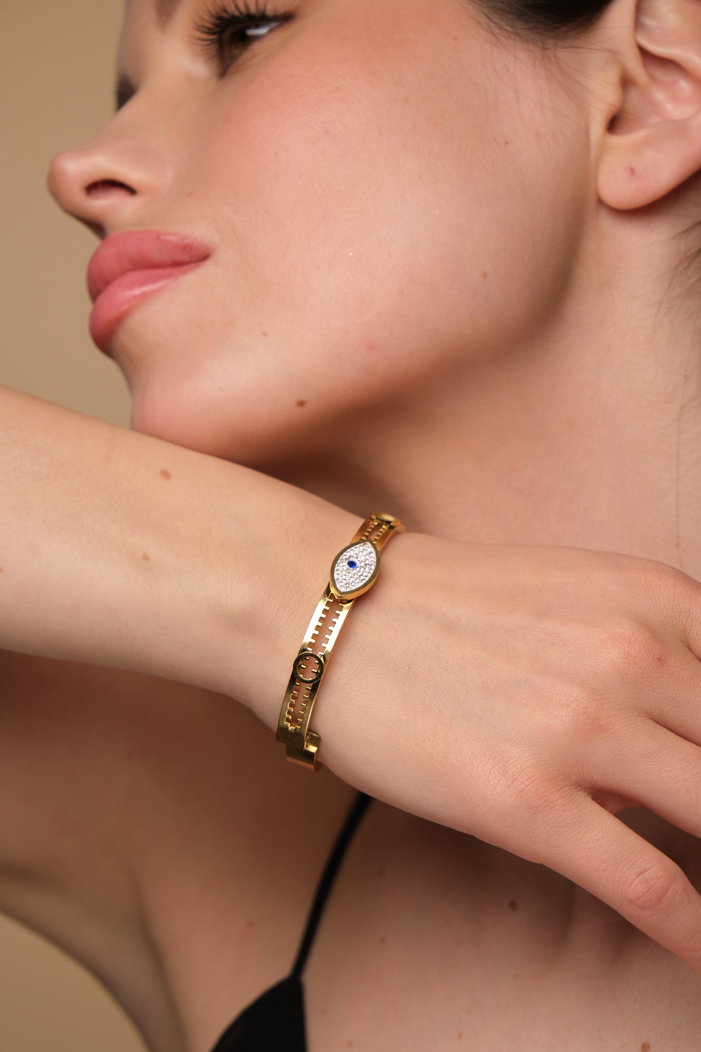 Evil eye Bangle Bracelet